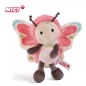 Preview: Nici 44932 - Kuscheltier Schmetterling ca. 18 cm Plüsch, Hello Spring