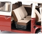 Preview: XXX Schuco 450038100 - VW T3a Bus rot/weiß 1:18