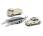 Preview: Schuco 450275800 – 1:43 VW Pritsche T1b mit Anhänger und VW Käfer #53