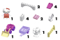 Preview: BIG 800057019 - PlayBIG BLOXX Hello Kitty Mini Farm