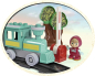 Preview: BIG 800057095 - PlayBIG Bloxx Mascha und der Bär - Train Fun