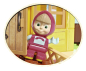 Preview: BIG 800057096 - PlayBIG Bloxx Mascha und der Bär - Masha's House