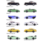Preview: Majorette 212053062 - Porsche Motorsport Premium Assortment - komplettes 6er Set