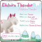 Preview: NICI 40126 - Sitztier Einhorn Theodor ca. 80 cm, belastbar ca. 100 kg