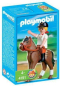 Preview: Playmobil 4191 - Reiterin mit Pferd