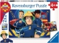 Preview: Ravensburger 09042 - Feuerwehrmann Sam, Sam hilft dir in der Not, Puzzle 2 x 24 Teile