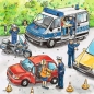 Preview: Ravensburger 09221 - Puzzle 3x49 Teile, Polizeieinsatz