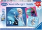 Preview: Ravensburger 09269 - Puzzle 3x49 Teile, Disney Frozen Elsa, Anna & Olaf
