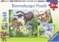 Preview: Ravensburger 09304 - Puzzle 3x49 Teile, Faszinierende Dinosaurier