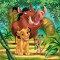 Preview: Ravensburger 09344 - Simba, der kleine König, 3 x 49 Teile Puzzle