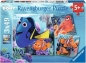 Preview: Ravensburger 09345 - Findet Dory, Puzzle 3 x 49 Teile