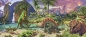 Preview: Ravensburger 12747 - Puzzle Panorama 200 Teile, Im Land der Dinosaurer