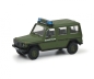 Preview: Schuco 452666600 - 1:87 Wolf gl. matt grün Military Police