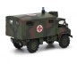 Preview: Schuco 452667000 - 1:87 Unimog S404 SanKa Bundeswehr