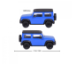 Preview: Majorette 212053051Q06 - Street Cars Suzuki Jimny, blau