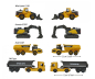 Preview: Majorette 212057287 - Volvo 4 Pieces Giftpack