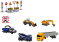 Preview: Majorette 212057972 - Big Construction Theme Set, Baustellenfahrzeuge