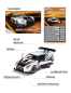 Preview: Majorette 212084009Q27 - Racing Nissan GT-R Nismo GT3 + Sammelkarte