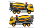Preview: Majorette 213723002 - Volvo Truck Cement Mixer