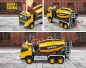 Preview: Majorette 213723002 - Volvo Truck Cement Mixer