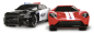 Preview: Jada 251109002 - 1:16 RC Heat Chase Twin Pack, 2015 Dodge Challenger SRT Hellcat & 2017 Ford GT, Ferngesteuerte Autos mit Funksteuerung