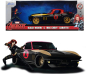 Preview: Jada 253225014 - 1:24 Black Widow 1966 Chevy Corvette