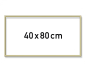 Preview: Schipper 605130708 - Alurahmen Gold 40 x 80 cm