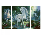 Preview: Schipper 609260866 MNZ -  Einhorn im Zauberwald (Triptychon)
