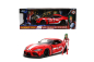 Preview: Jada 253255053 - 1:24 Robotech M. Sterling ´20 Toyota Supra rot mit Figur