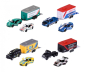Preview: Majorette 212053111 - Race Trailer Set, sortiert
