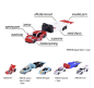 Preview: Majorette 212053112 - 1:64 Porsche Motorsport Race Trailer