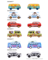Preview: Majorette 212055005 - VW The Originals Deluxe Cars, 6-fach sortiert