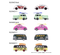 Preview: Majorette 212055008 - VW The Originals 5 Pieces Pack