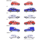 Preview: Majorette 212055011 - French Touch Premium Cars, 6-sortiert