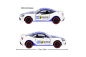 Preview: Majorette 212084009Q31 - Racing Toyota GT86 Bilstein weiß/blau