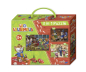 Preview: NORIS 606031428 - Leo Lausemaus, Puzzlekoffer 3 in 1