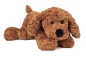 Preview: Teddy Hermann 919742 - Schlenkerhund braun, ca. 28 cm