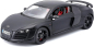 Preview: Maisto 31395 - 1:18 Audi R8 GT3 matt schwarz