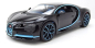 Preview: Maisto 31514BK - 1:24 Bugatti Chiron schwarz / blau