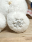 Preview: Sweety Toys 80505 - Kuscheltier Eisbär weiß ca. 25 cm mit Mütze und Handschuhen, Plüsch