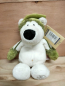 Preview: Sweety Toys 80505 - Kuscheltier Eisbär weiß ca. 25 cm mit Mütze und Handschuhen, Plüsch