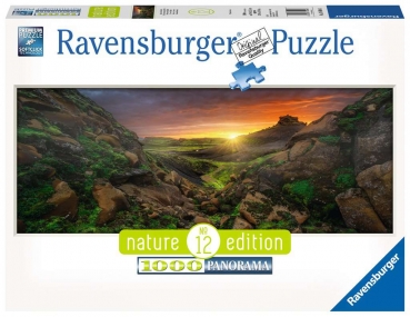 Ravensburger 15094 - Sonne über Island, 1000 Teile Puzzle