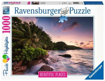 Ravensburger 15156 - Insel Praslin auf den Seychellen, 1000 Teile Puzzle