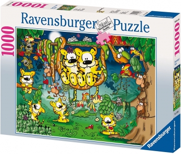 Ravensburger 15780 - Kuscheltiger, Puzzle 1000 Teile