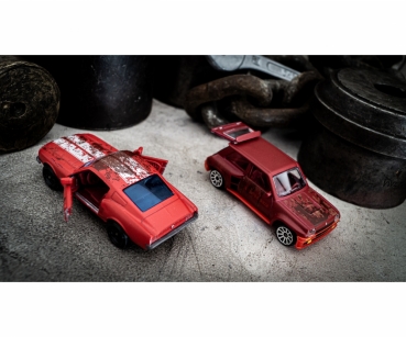 Majorette 212052012 - Vintage 5 Pieces Giftpack Rusty