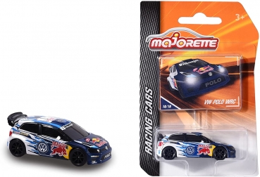 Majorette 212084009Q06 - Racing VW Polo WRC Champion + Sammelkarte