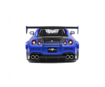 Solido 421181480 - 1:18 Nissan GTR 35 blau
