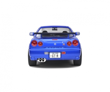 Solido 421181880 - 1:18 Nissan GTR (R34) blau