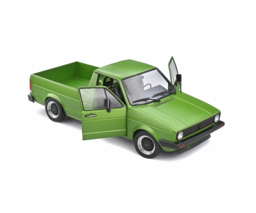 Solido 421183500 - 1:18 VW Caddy Pritsche MKI 'Custom III' grün metallic