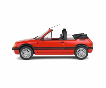 Solido 421189000 – 1:18 Peugeot 205 Cabrio rot